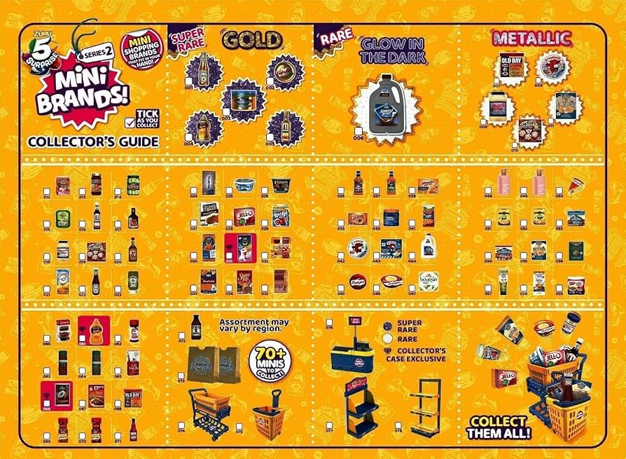 【最新作】mini brands TOY シリーズ2 3PK 2セット Amazon.com: 5 Surprise Toy Mini Brands Series 2 by ZURU